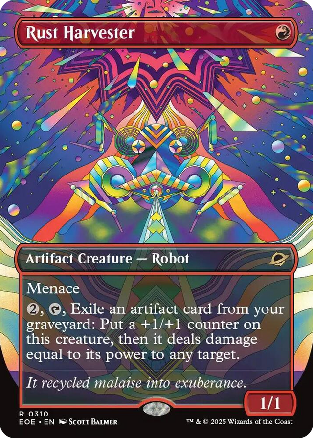 0310 Rust Harvester (Borderless) R Edge of Eternities