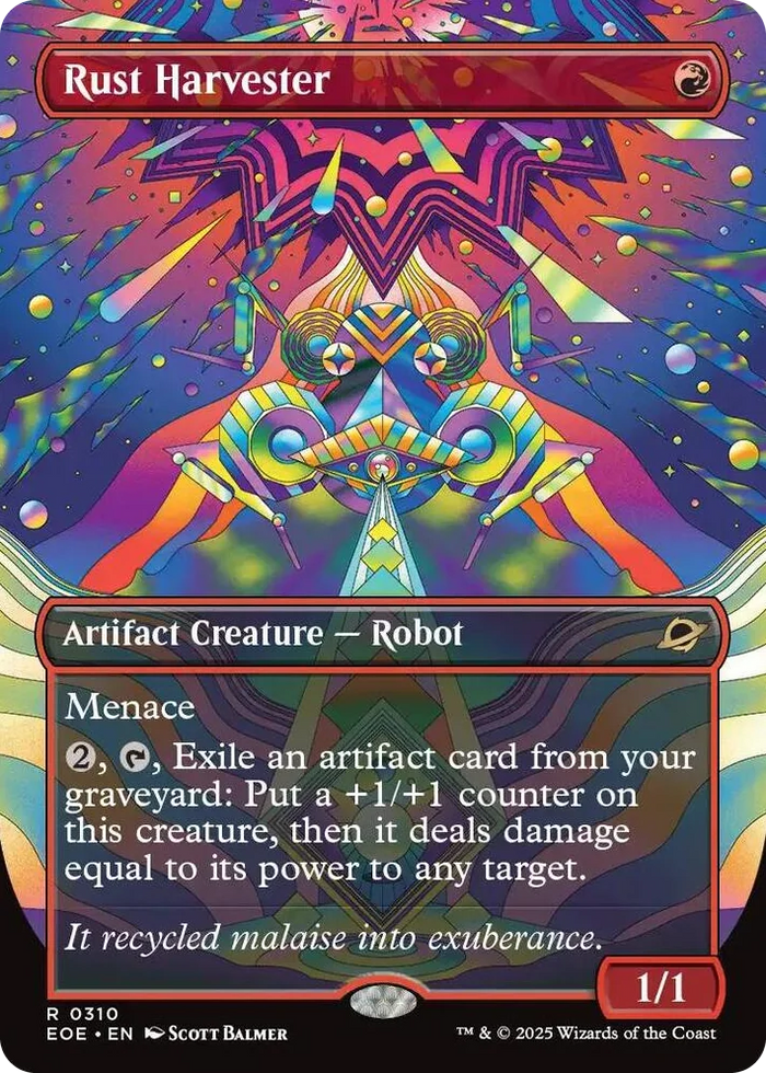 0310 Rust Harvester (Borderless) R Edge of Eternities