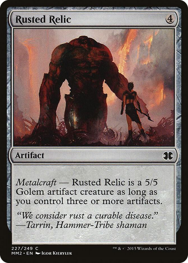 0227 Rusted Relic C Modern Masters 2015