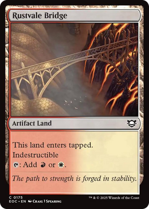0175 Rustvale Bridge C Commander: Edge of Eternities
