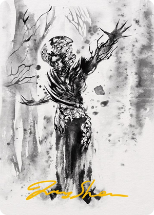 0075 Rustvine Cultivator Art Card (Gold-Stamped Signature) S Art Series: Phyrexia: All Will Be One