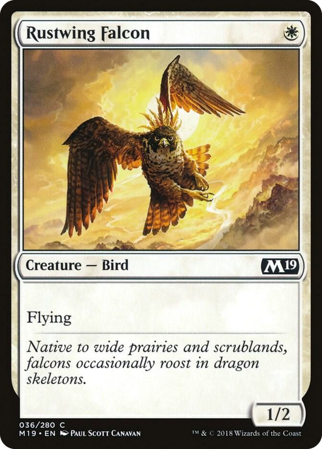 0036 Rustwing Falcon C Core Set 2019