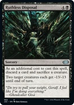Ruthless Disposal #462 U - Jumpstart 2022 Pokemon card