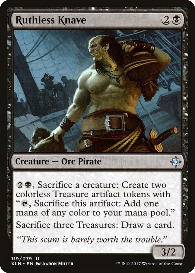 0119 Ruthless Knave U Ixalan