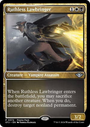0372 Ruthless Lawbringer P Promo Pack: Outlaws of Thunder Junction