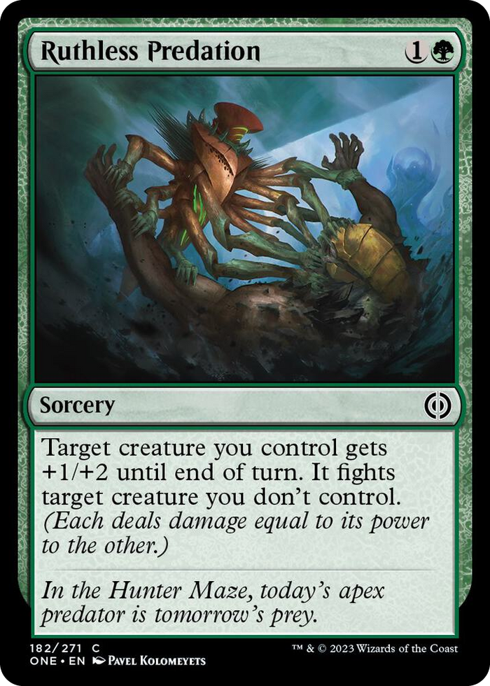 Ruthless Predation #182 C - Phyrexia: All Will Be One Pokemon card
