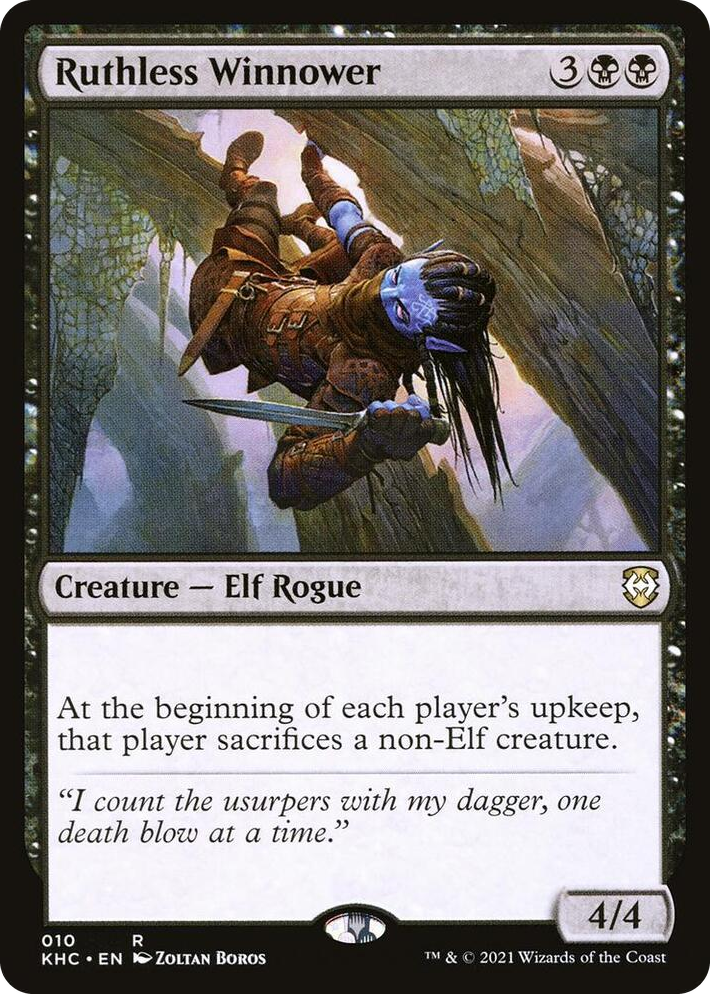 0010 Ruthless Winnower R Commander: Kaldheim