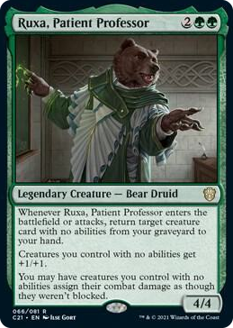 0066 Ruxa, Patient Professor R Commander 2021
