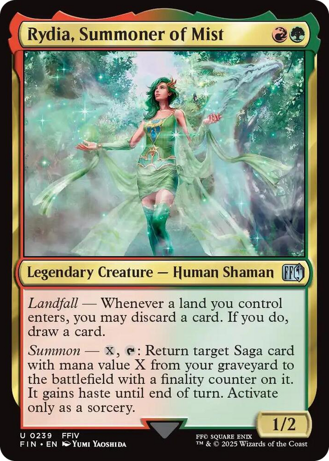 0239 Rydia, Summoner of Mist U FINAL FANTASY
