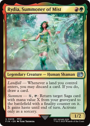 0239 Rydia, Summoner of Mist U FINAL FANTASY