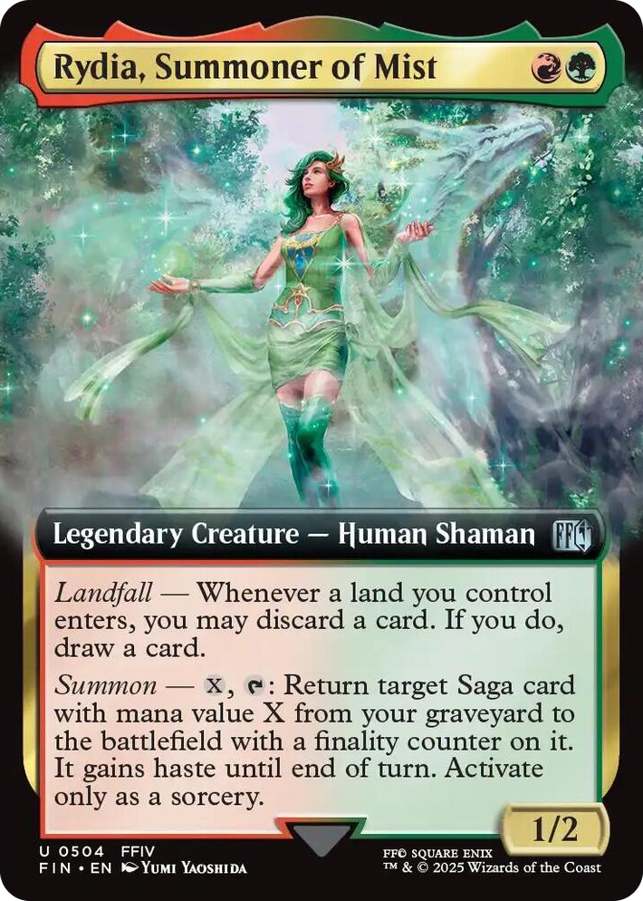 0504 Rydia, Summoner of Mist (Extended Art) U FINAL FANTASY