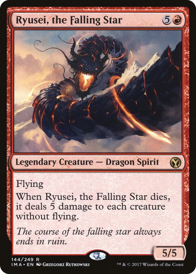 0144 Ryusei, the Falling Star R Iconic Masters