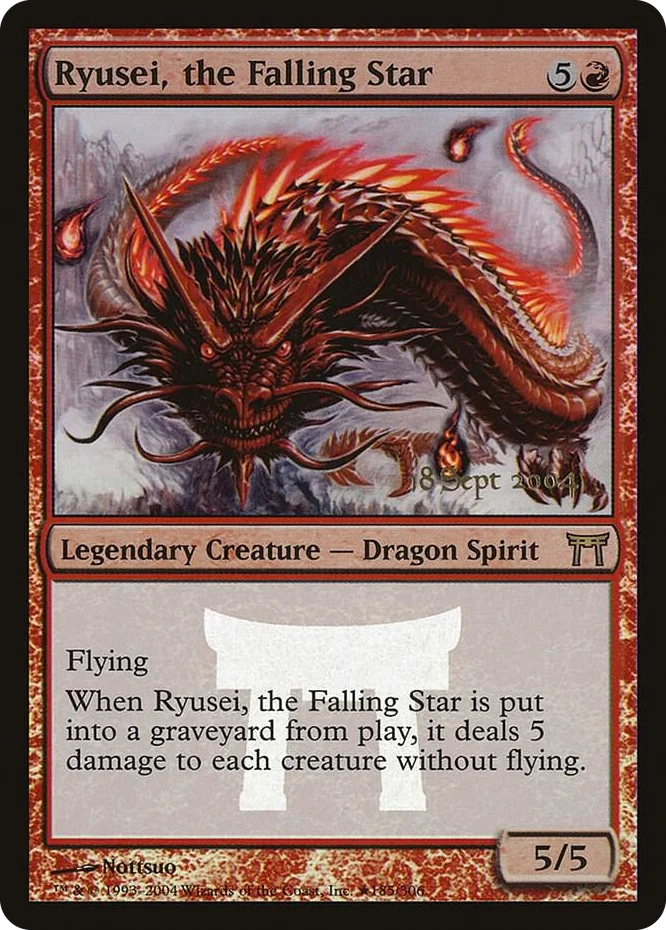 0185 Ryusei, the Falling Star P Prerelease Cards