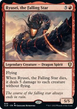 0806 Ryusei, the Falling Star M Commander Legends: Battle for Baldur's Gate
