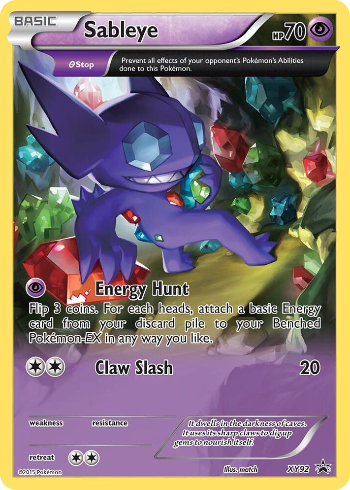 XY092 Sableye - XY92 Promo XY Promos