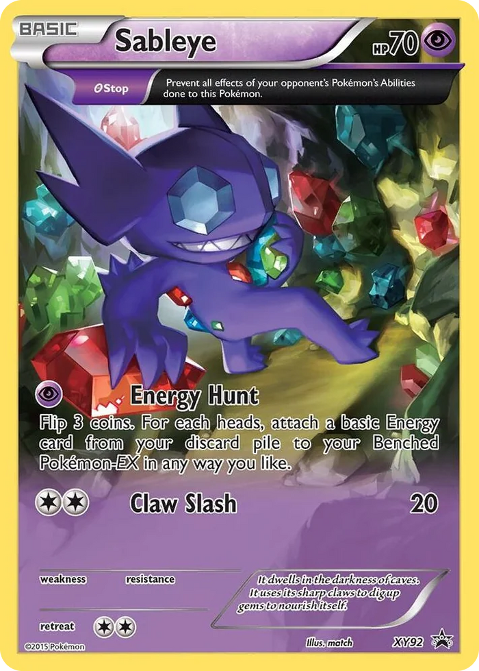 XY092 Sableye - XY92 Promo XY Promos
