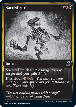 0239 Sacred Fire U Innistrad: Double Feature