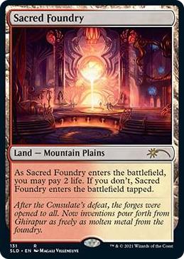 0131 Sacred Foundry R Secret Lair Drop Series