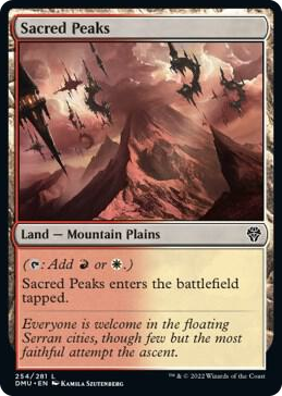 0254 Sacred Peaks L Dominaria United