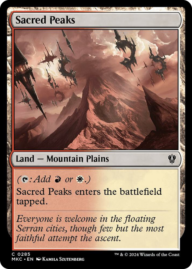 0285 Sacred Peaks C Commander: Murders at Karlov Manor