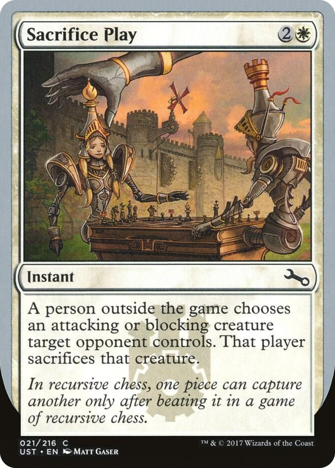 0021 Sacrifice Play C Unstable