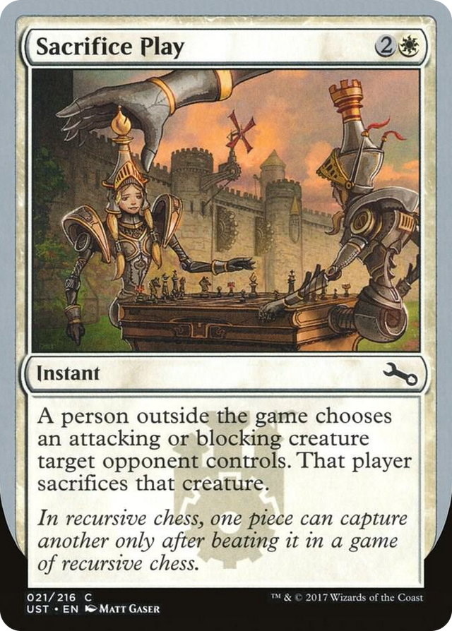 0021 Sacrifice Play C Unstable