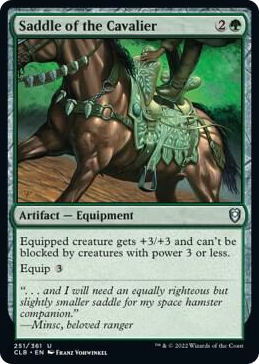 0251 Saddle of the Cavalier U Commander Legends: Battle for Baldur's Gate
