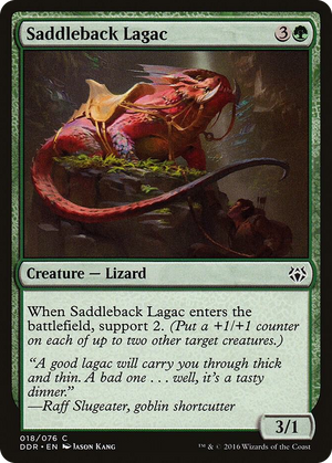 0018 Saddleback Lagac C Duel Decks: Nissa vs. Ob Nixilis