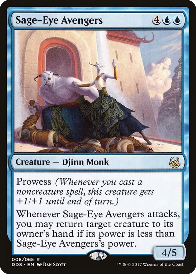 0008 Sage-Eye Avengers R Duel Decks: Mind vs. Might