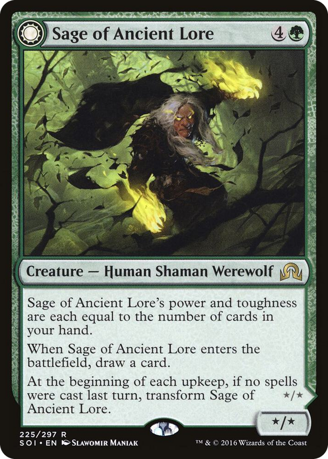 0225 Sage of Ancient Lore R Shadows over Innistrad