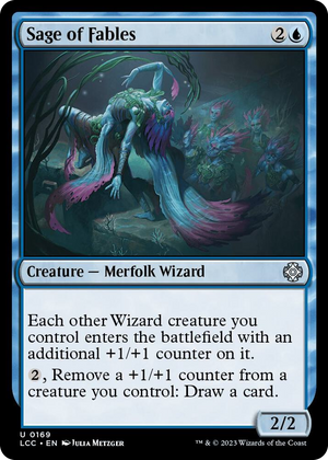 0169 Sage of Fables U Commander: The Lost Caverns of Ixalan