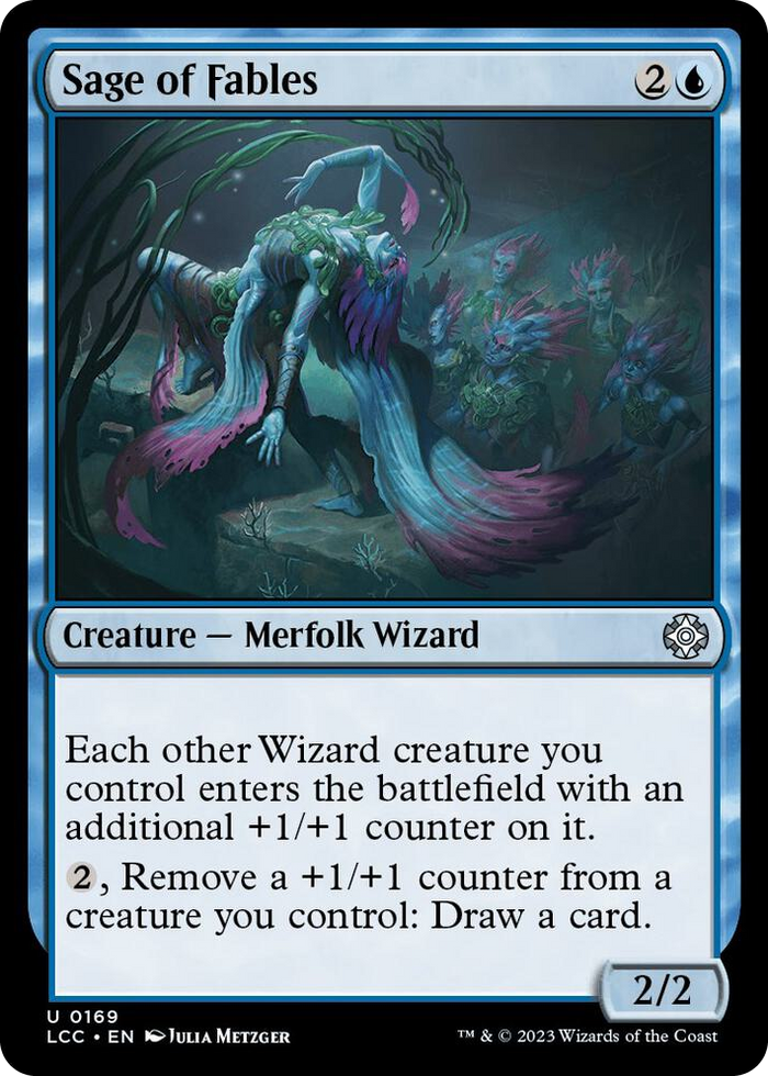 Sage of Fables #169 U - Commander: The Lost Caverns of Ixalan Pokemon card
