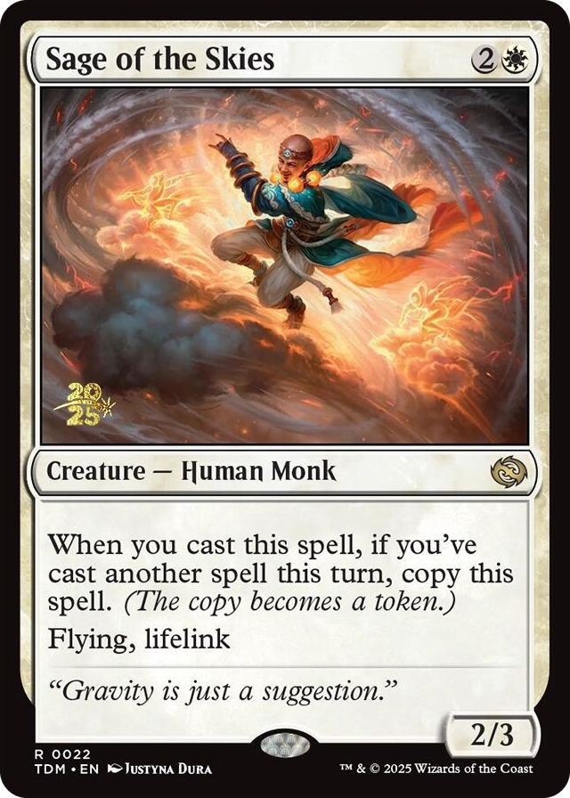 0022 Sage of the Skies R Prerelease Cards