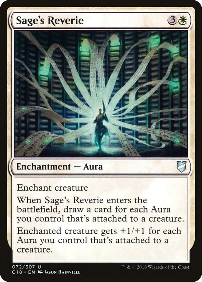 0072 Sage's Reverie U Commander 2018