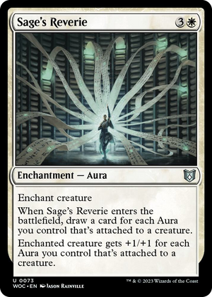 0073 Sage's Reverie U Commander: Wilds of Eldraine