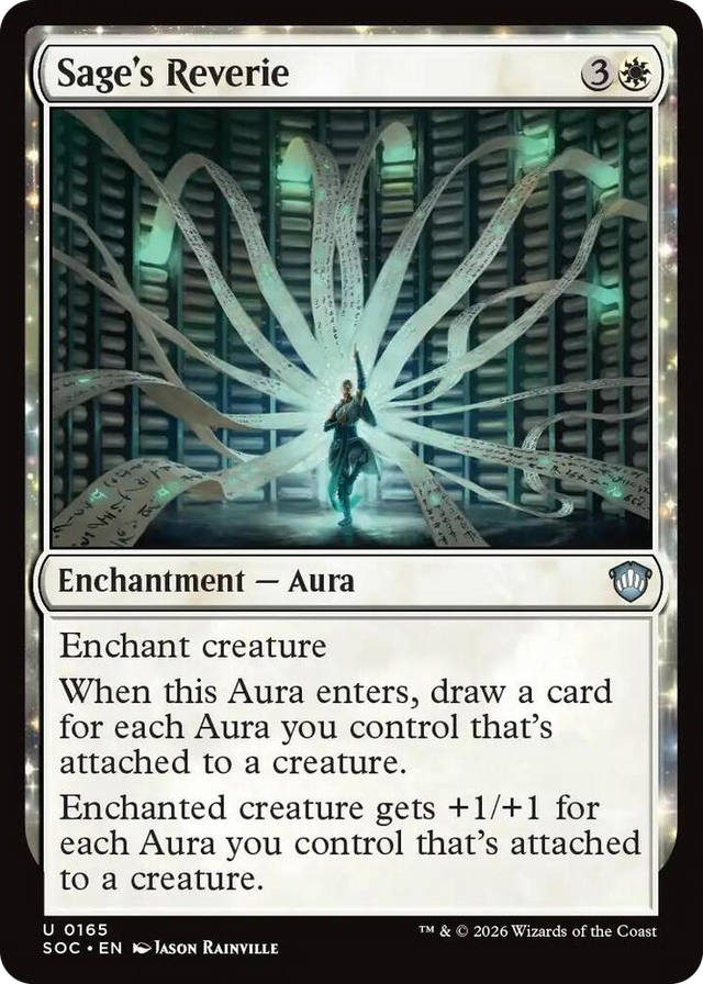 0165 Sage's Reverie U Commander: Secrets of Strixhaven
