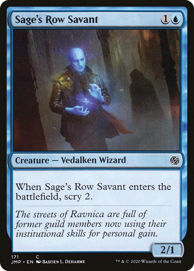 0171 Sage's Row Savant C Jumpstart