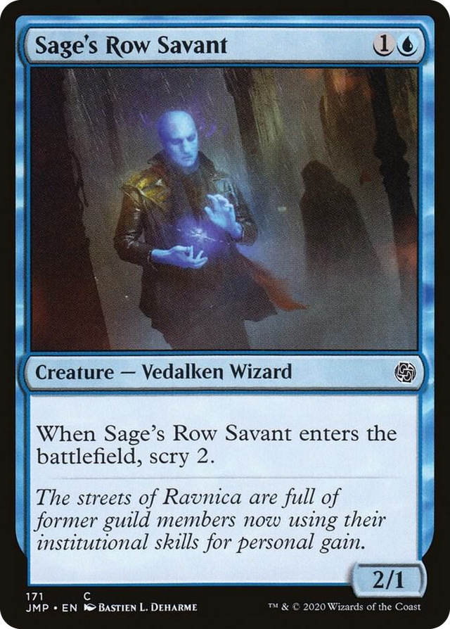 0171 Sage's Row Savant C Jumpstart