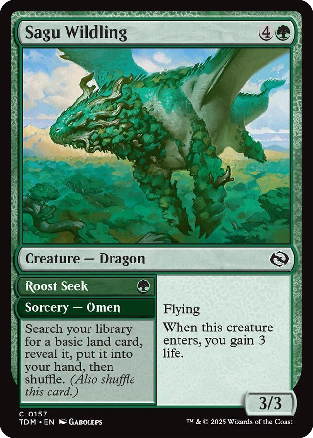 0157 Sagu Wildling C Dragonstorm