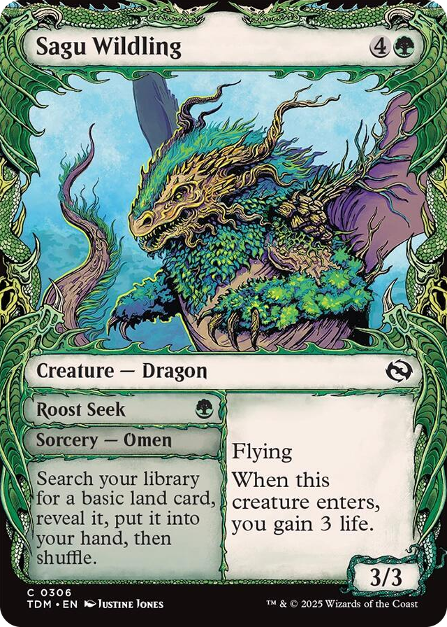 0306 Sagu Wildling (Showcase) C Dragonstorm