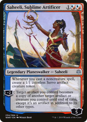 0234 Saheeli, Sublime Artificer U War of the Spark
