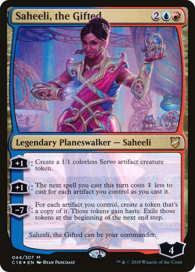 0044 Saheeli, the Gifted M Commander 2018