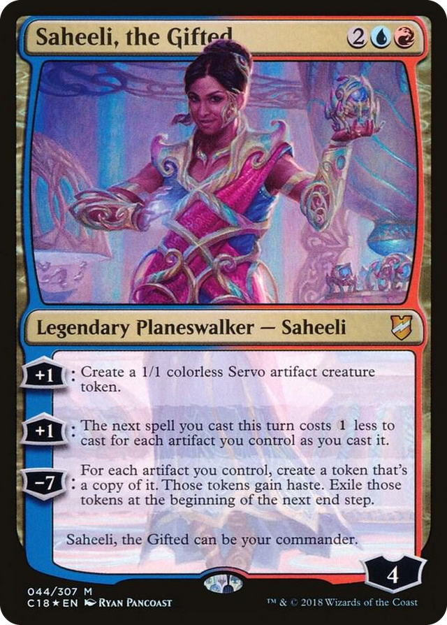 0044 Saheeli, the Gifted M Commander 2018