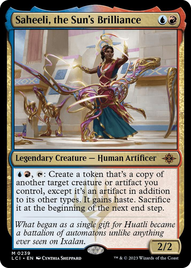 0239 Saheeli, the Sun's Brilliance M The Lost Caverns of Ixalan