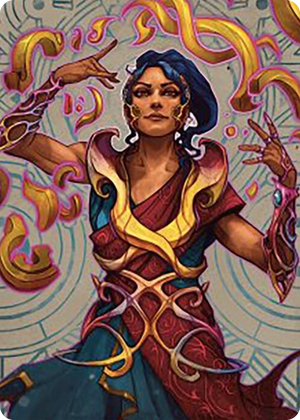 0052 Saheeli, the Sun's Brilliance Art Card S Art Series: The Lost Caverns of Ixalan