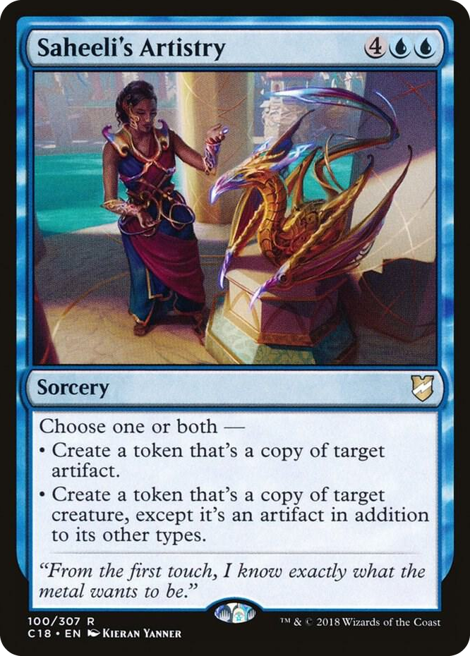 0100 Saheeli's Artistry R Commander 2018