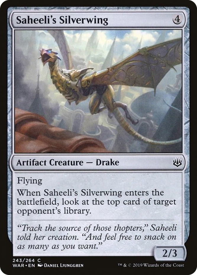 0243 Saheeli's Silverwing C War of the Spark