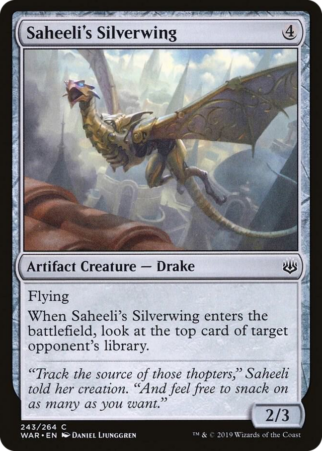 0243 Saheeli's Silverwing C War of the Spark
