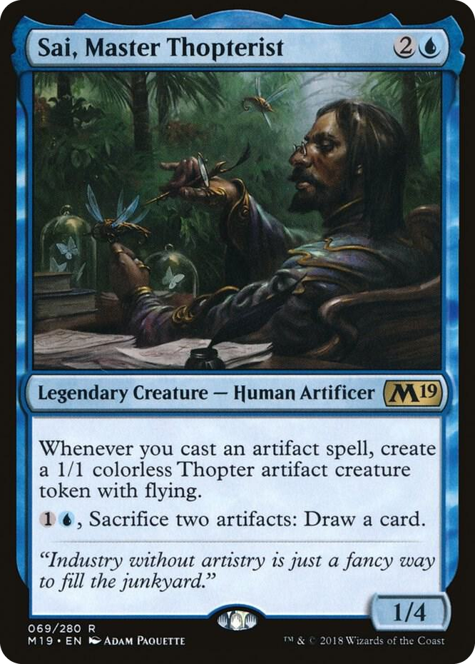 0069 Sai, Master Thopterist R Core Set 2019