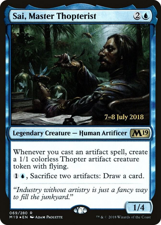 0069 Sai, Master Thopterist R Prerelease Cards